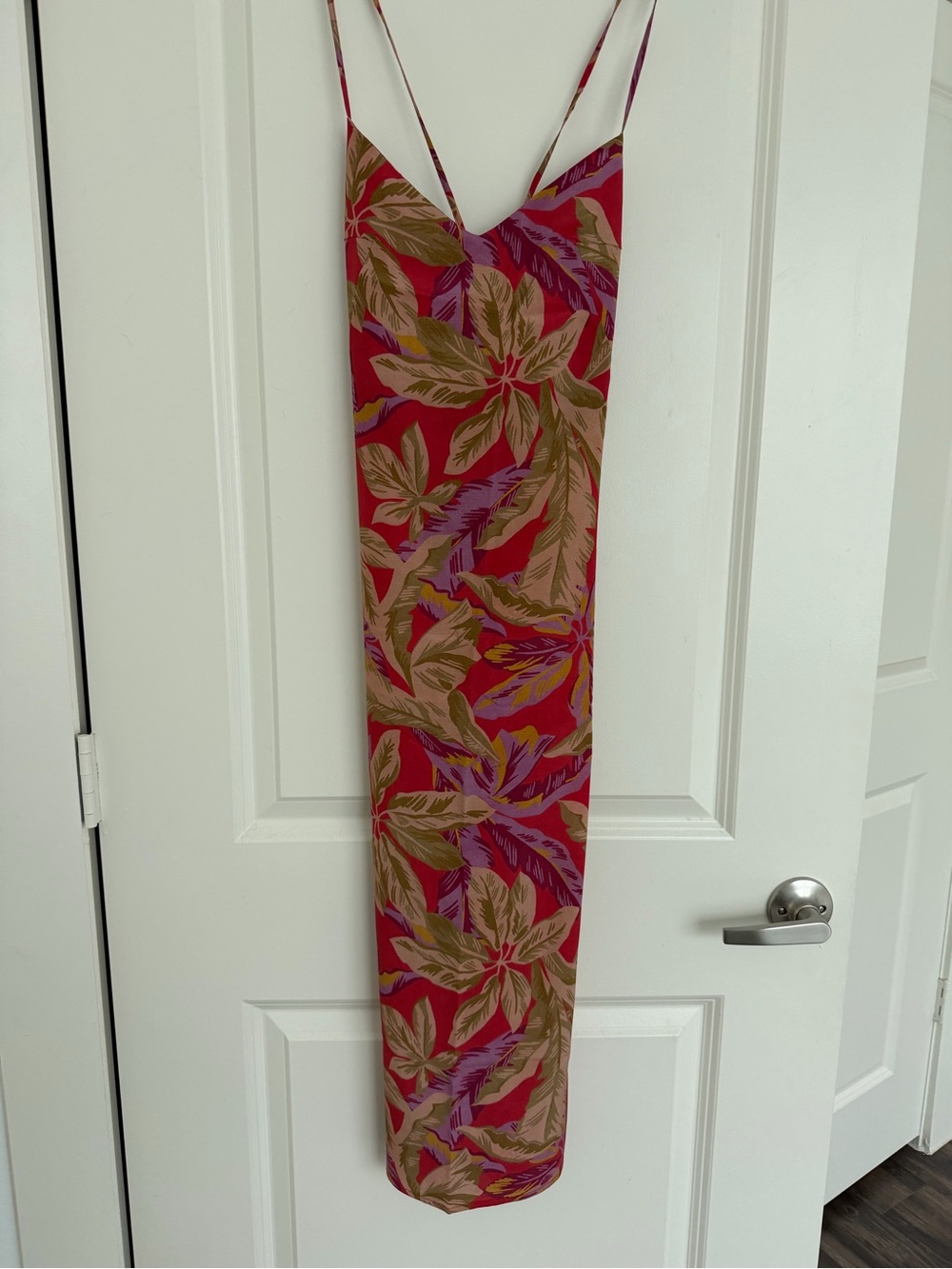 Else Boho Paradise Slip Dress NWT size S 100 % silk